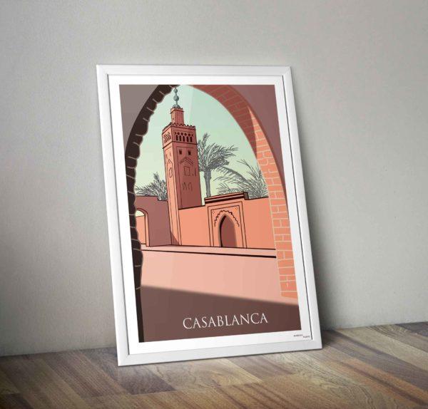 Affiche Casablanca - 1500 exemplaires – Image 2