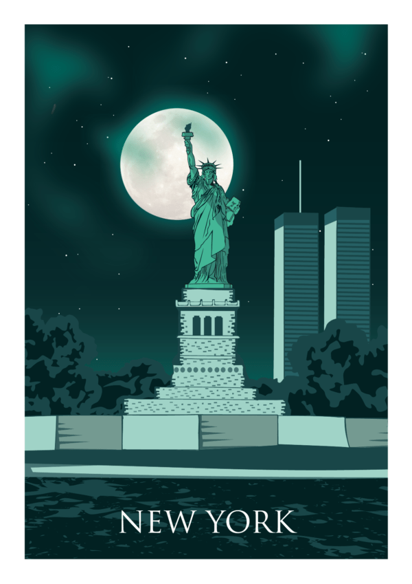 Affiche New York - Édition limitée 2500 exemplaires