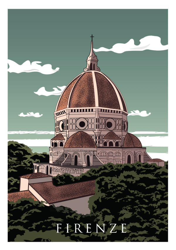 Affiche Florence - 1500 exemplaires