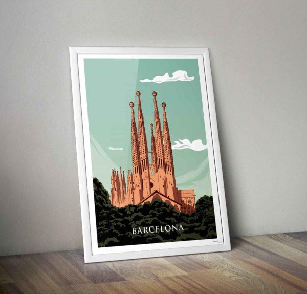 Affiche Barcelone - 1000 exemplaires – Image 7