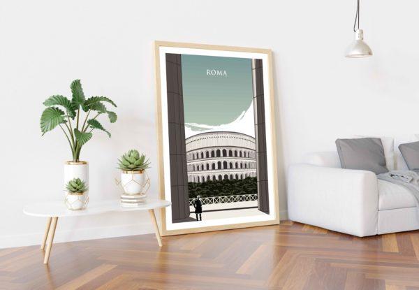 Affiche Rome - 1500 exemplaires – Image 4