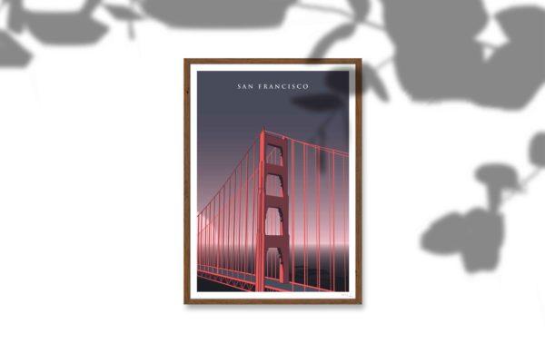 Affiche San Francisco - 1500 exemplaires – Image 8