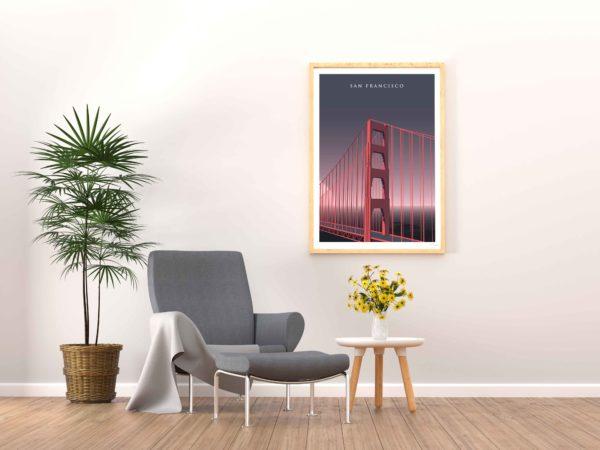 Affiche San Francisco - 1500 exemplaires – Image 5