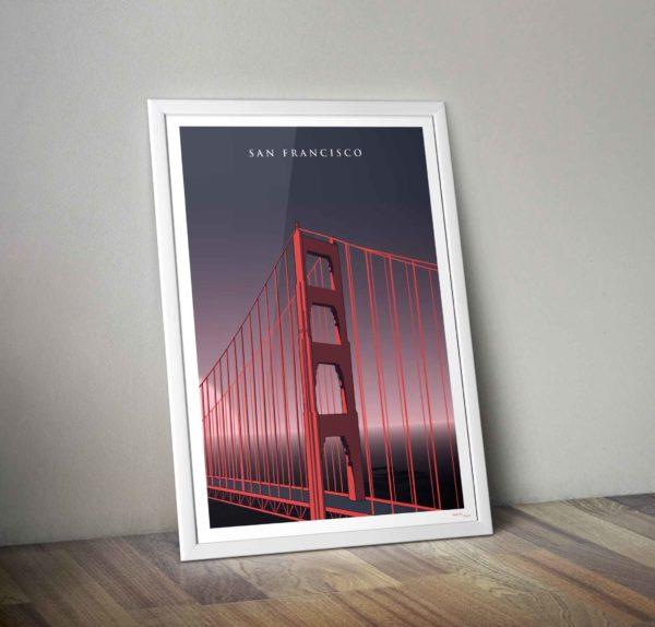 Affiche San Francisco - 1500 exemplaires – Image 7