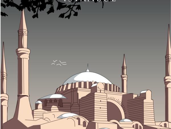 Affiche Istanbul - 1500 exemplaires