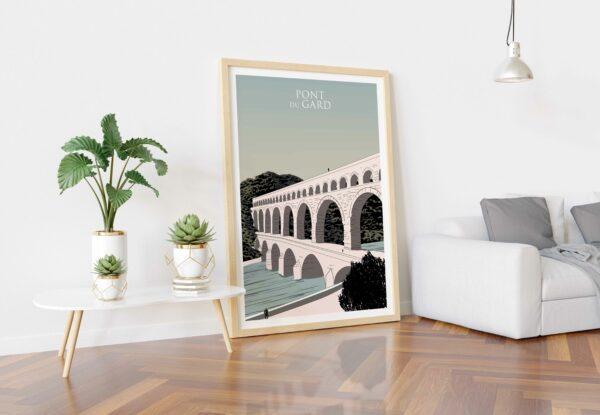 Affiche Pont du Gard - 500 exemplaires – Image 3