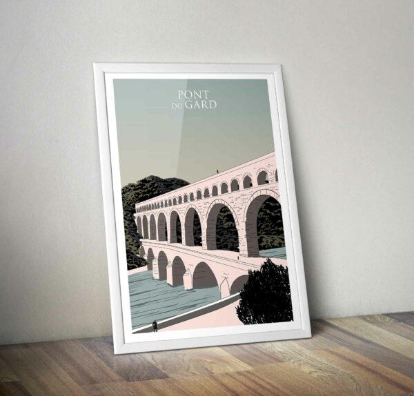 Affiche Pont du Gard - 500 exemplaires – Image 5